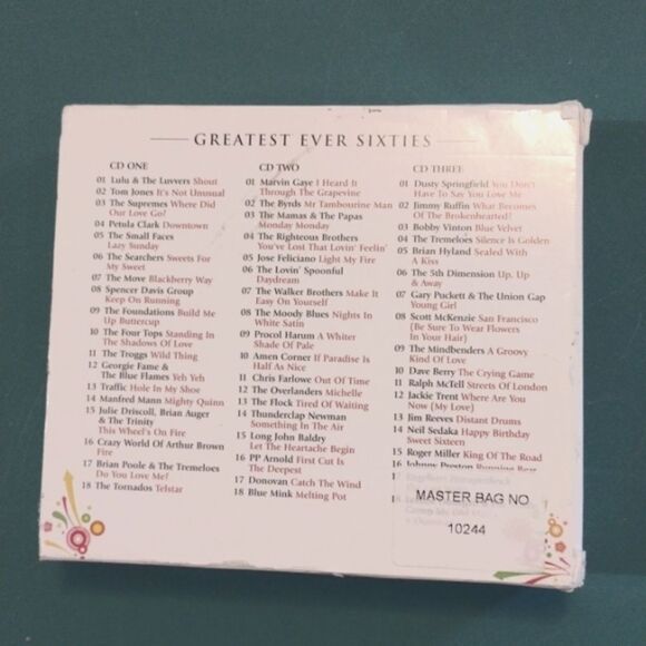 Greatest Ever Sixties The Definitive Collection 3 x CD Box Set - Picture 2 of 8
